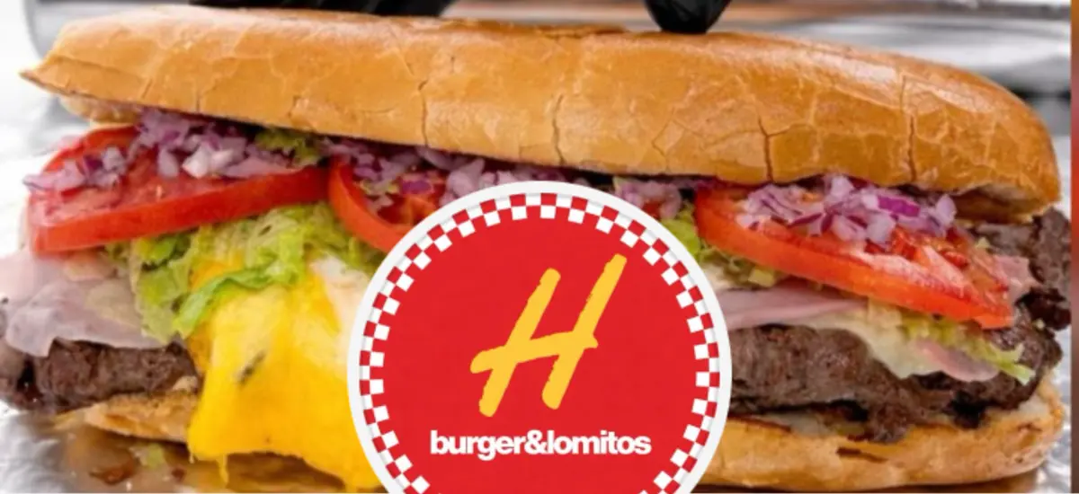 Hamburguesa de H Burger Lomitos